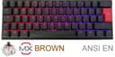 Teclado Gamer Ducky Mecha Mini Rgb Cherry Brown Rgb Pbt Double Shot 60 thumbnail