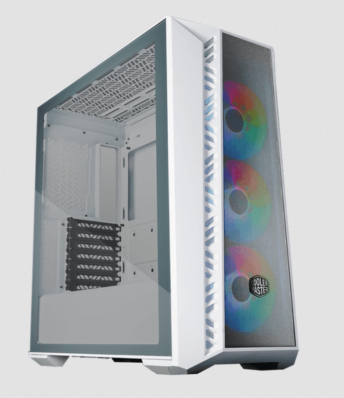 Gabinete Cooler Master Masterbox 520 Mesh White