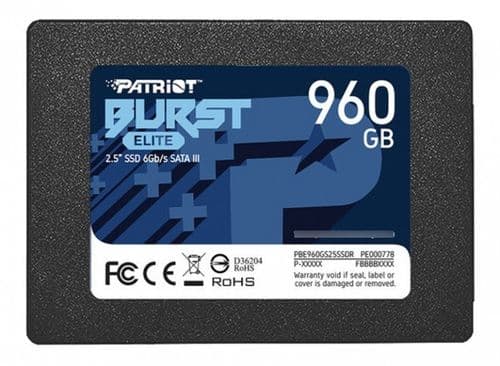Disco Ssd Patriot Burst Elite Solid 960gb Sata3 Pe000778