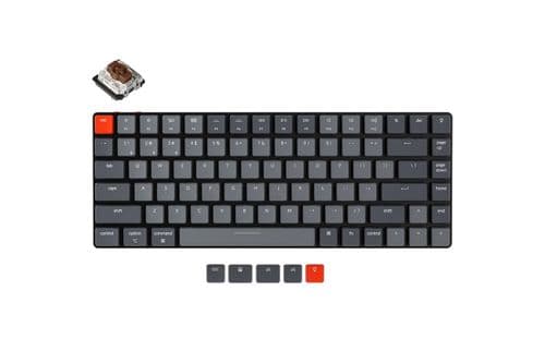 Teclado Keychron K3 Low Profile 75% Brown Switches
