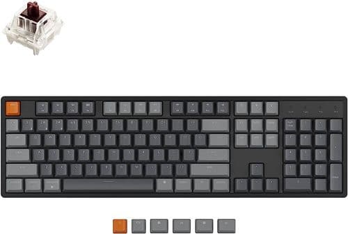 Teclado Keychron K10 100% Brown Switches