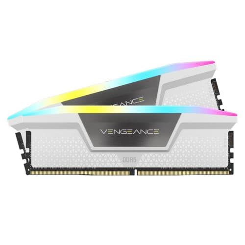 Memoria Ram Ddr5 32gb 6000mhz Corsair Vengeance Rgb Xmp Blanco