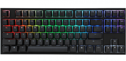 Teclado Gamer Ducky One 2 Rgb Tkl Kailh Box Red Switch Double Shot Pbt Mecanico