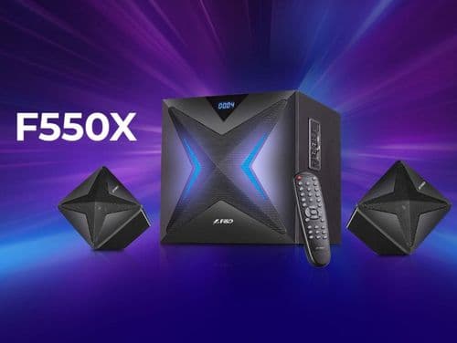 Parlante Fyd Fenda F550x Black 2.1