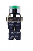 Np2-bw3361 24v Verde Pulsador Luminoso De Cuerpo Metalico De 22 Mm Verde Con Led 24v Y Contacto Na thumbnail