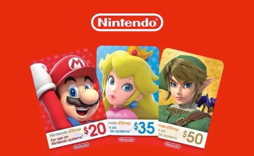 Gift Card Nintendo eShop Moneda USD