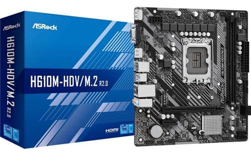 Motherboard Asrock (lga1700) H610m-hdv/m.2 R2.0
