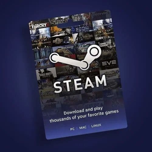 Gift Card Steam Moneda USD