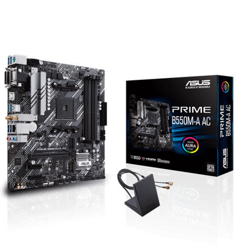 Motherboard Asus (am4) Prime B550m-a Ac