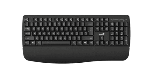 Teclado Wireless Genius Kb-7123 Black