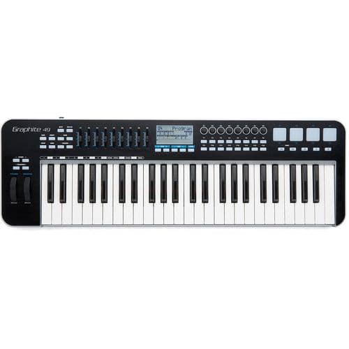 Teclado Controlador Samson Midi Kgr49 Usb Graphite 49 Teclas