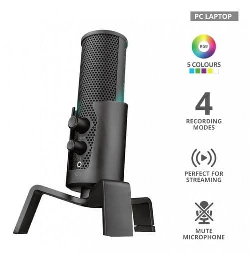 Microfono Trust Fyru 4in1 Streaming Mic Gxt258