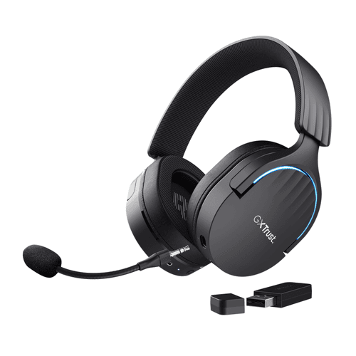 Auricular Gamer Trust Fayzo Wireless Black Gxt491