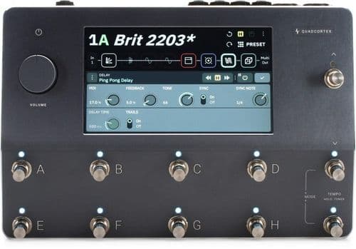 Pedalera Neural DSP Quad Cortex Quad-Core