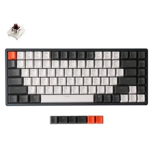 Teclado Keychron K2v2 Aluminum 75% Brown Switches