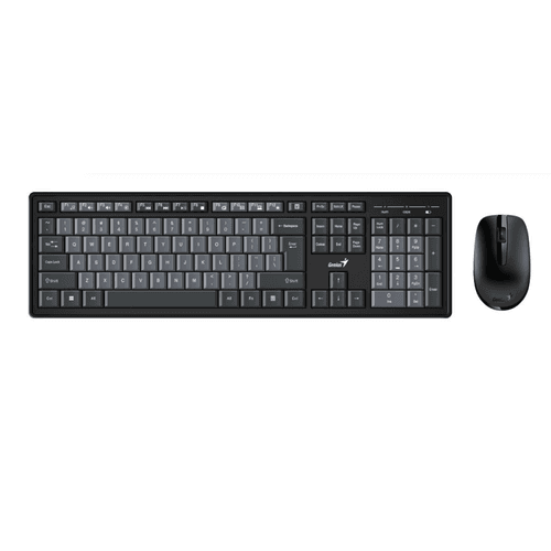 Teclado + Mouse Wireless Combo Genius Km-8200 Dual Color