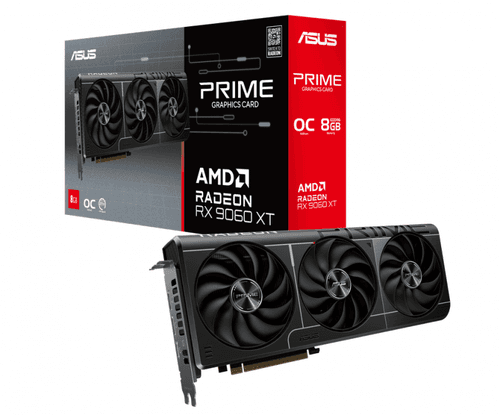 Placa De Video Asus Prime Rx 9060xt Oc 8gb