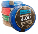 Cable Unipolar 4mm Celeste X1mt - Argenplas thumbnail