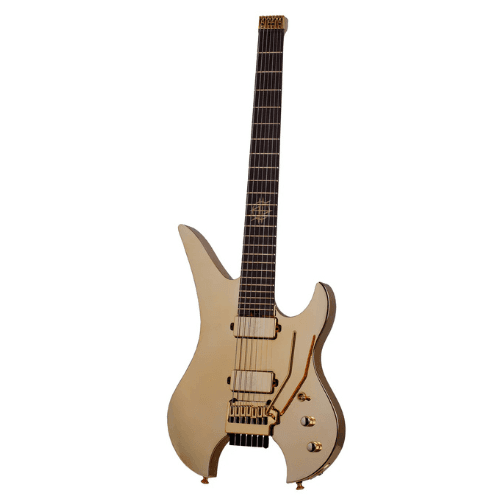Guitarra Eléctrica Nobody Headless 7-String Gold