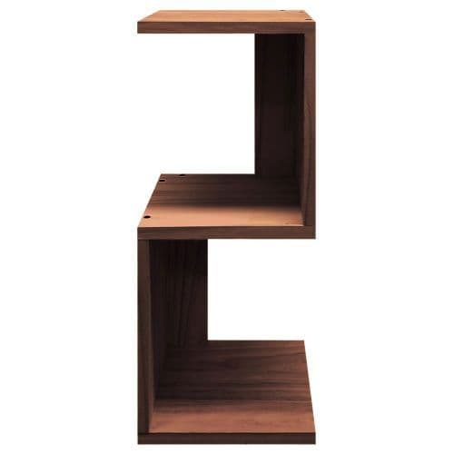 Mesa De Luz 3 Estantes Sajo Para Dormitorio