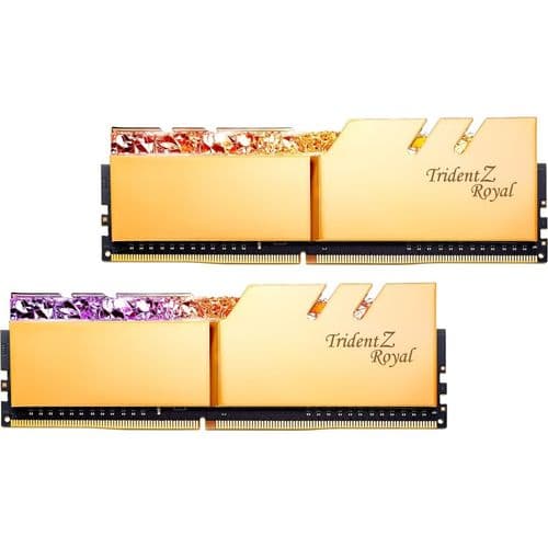 Memoria Gskill Trident Z Royal Ddr4 16gb 3600 Rgb Gold 2x8 1.35
