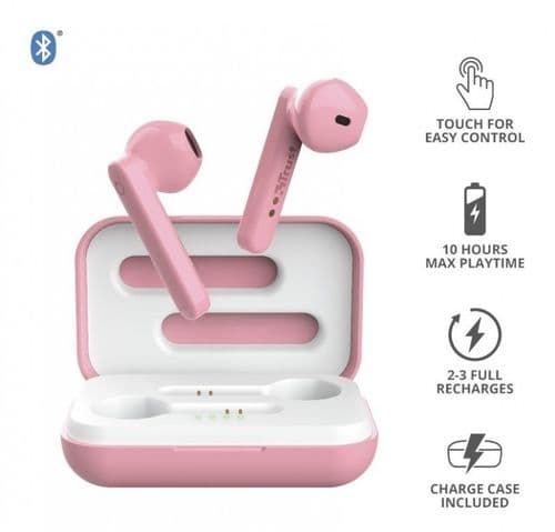 Auricular Trust Primo Touch Bt Pink