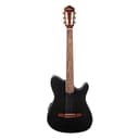 Guitarra Eléctrica Ibanez TOD10N Tim Henson Signature Nylon Acoustic-Electric Guitar Black Flat thumbnail
