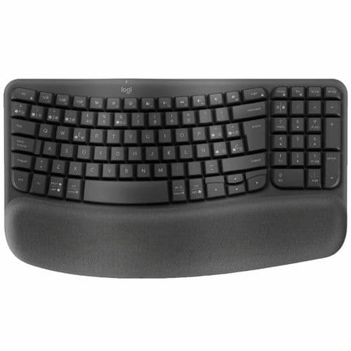 Teclado Logitech Inalámbrico Wave Keys Ergo