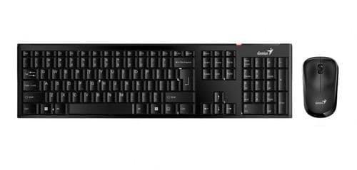 Teclado + Mouse Genius Wireless Genius Slimstar 8000se Black
