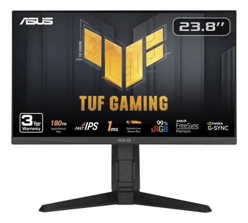 Monitor 24 Asus Vg249ql3a Gaming Fhd Ips 180hz 1ms Altura Ajustable