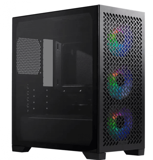 Gabinete Cooler Master Elite 302 Black (3 Fans Argb)
