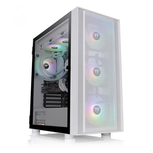 Gabinete Thermaltake H570 Tg Snow White Tempered Glass