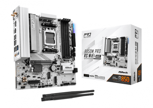 Motherboard Asrock (am5) B850m Pro Rs Wifi White