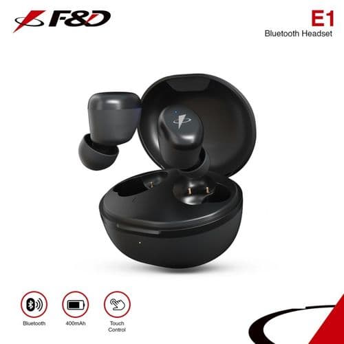 Auricular Fyd Fenda E1 Black 