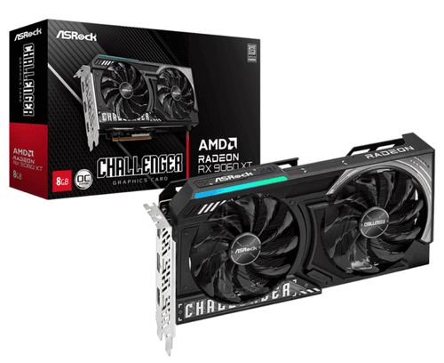 Placa De Video Asrock Rx9060xt Cl 8go