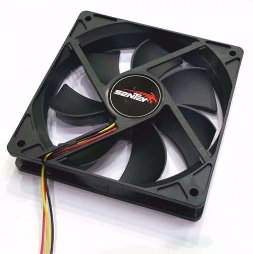 Cooler Sentey Gabinete 120mm Black