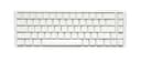 Teclado Mecanico Ducky One 3 Sf Teclas Blancas Interruptor Rojo Ingles Pbt Doble Disparo Sin Costuras Estuche Superior Blanco Estuche Inferior Blanco  thumbnail