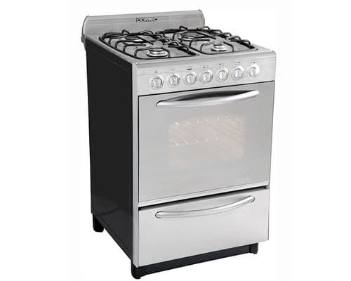 Cocina a gas 60cm 4H Domec CXCLV Reflex