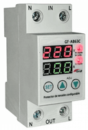 Protector De Tension Con Volt Y Amper Config 63a Gf-ab63c Gralf thumbnail