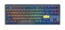 Teclado Mecanico Ducky One 3 Tkl Daybreak Teclas Azules Interruptor Rojo Ingles Pbt Doble Disparo Sin Costuras Caja Superior Azul Caja Inferior Gris C thumbnail