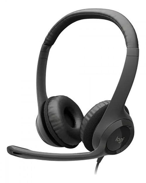 Auricular Logitech H390 Headset Black
