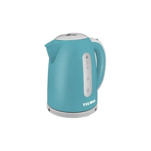 Pava eléctrica Yelmo PE-3909 Desayuno celeste 220V 1.7L