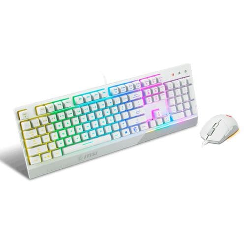 Teclado Msi Vigor GK30 100% + Mouse Switch Cherry MX Blue