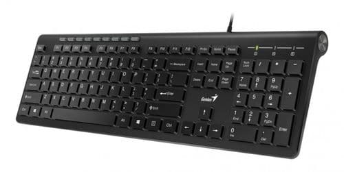 Teclado Usb Genius Slimstar 230ii Black 