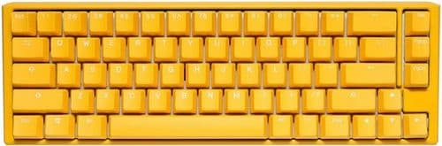 Teclado Mecanico Ducky One 3 Sf Yellow Sf Gaming Tastatur, Rgb Led - Mx-silent-red (us)