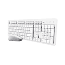 Teclado Y Mouse Trust Ody Ii Wireless Es White thumbnail