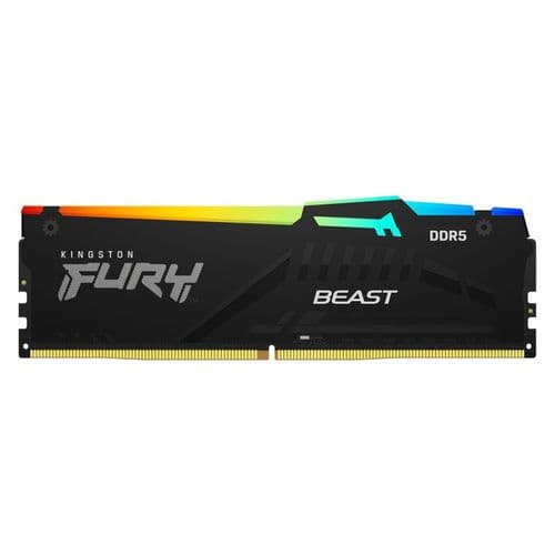 Memoria Ram Ddr5 Kingston Fury Beast Rgb Expo 16gb 6000mts