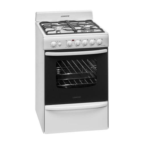 Cocina a gas 56cm 4H Longvie 19501B