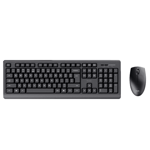Combo Teclado Y Mouse Trust Primo Wireless Deskset Es