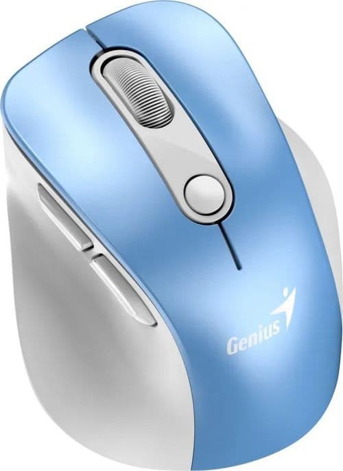 Mouse Usb Mini Genius Ergo 9000s Pro Light Blue
